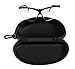 FitSand Hard Case Compatible for Howard Leight by Honeywell R-03570 Genesis Black Frame/Clear Lens Shooting Glasses