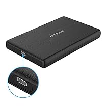 ORICO Type C Hard Drive Enclosure 2.5 Iinch USB 3.0 Enclosure for 9.5mm or 7mm SSD / HDD