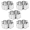 Hemoton 5 Stks Klavertje Vier Vormige Cakevormen Mooie Biscuit Schimmel Cake Bakvormen Bakbenodigdheden Cookie Cutter…