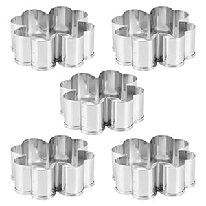 Hemoton 5 Stks Klavertje Vier Vormige Cakevormen Mooie Biscuit Schimmel Cake Bakvormen Bakbenodigdheden Cookie Cutter…