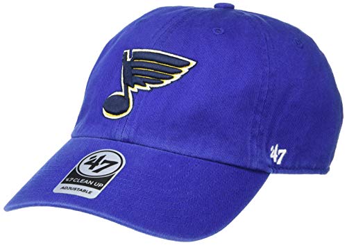 '47 Brand Adjustable Cap - CLEAN UP St Louis Blues royal