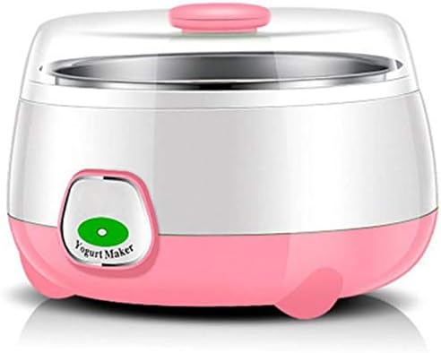 NIRVA WITH DEVICE OF WOMEN PICTURE Electric Automatic 750 ml Electronic Stainless Steel Mini Portable Yogurt Maker Machine (White)