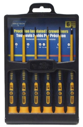 Click Here to See More Images Maxtech 16514MX 6 Piece Precision Insulated Screwdriver Set