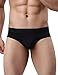 sandbank Men Sexy Bulge Pouch Open Crotchless Briefs Underwear Thongs Jockstrap(US L = Asian Tag XL, 4 Pack-Mix Color #1)