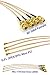 Pack of 4 RF U.FL(IPEX/IPX) Mini PCI to RP-SMA Female Pigtail Antenna Wi-Fi Coaxial RG-178 Low Loss Cable (7 inches (17.8 cm))