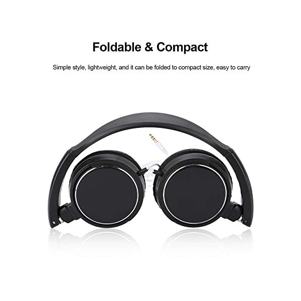 Topiky-Wired-HeadsetsFoldable-Compact-Corded-Stereo-HiFi-Music-Headphone-with-Rotatable-Ear-CupAdjustable-HeadbandSupport-TF-CardLINE-IN-Audio-Inputfor-OfficeGameLeisure Topiky Wired Headsets,Foldable Compact Corded Stereo HiFi Music Headphone with Rotatable Ear Cup,Adjustable Headband…