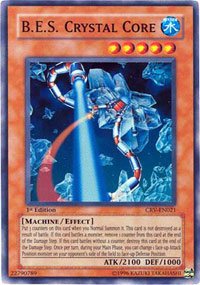 Yu-Gi-Oh! - B.E.S. Crystal Core (CRV-EN021) - Cybernetic Revolution - 1st Edition - Super Rare