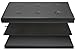 Sorbus Storage Bench Chest – Collapsible/Folding Bench Ottoman with Cover – Perfect Hope Chest, Pouffe Ottoman, Coffee Table, Seat, Foot Rest, and More – Contemporary Faux Leather (Black)