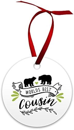 Mystic Sloth "World's Best" Double Sided Ornaments (Cousin)