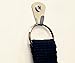 Purse Rack Over the Door Closet Organizer 2 pack for Bags & Handbags. Best Bag Holder Storage for Purses with Doors Crossover System with a Hook for Each Bag.Ideal Organization instead of Hangers