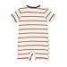 Froomer Baby Boy' Summer Striped Snap-Up Romper Short Sleeve