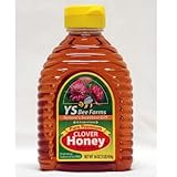 YS Royal Jelly/Honey Bee - Clover Honey, 16 Ounce