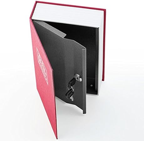Diccionario escondite secreto libro Caja fuerte con cerradura: Amazon.es: Hogar