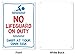 No Lifeguard On Duty Swim at Your Own Risk Sign, Pool Sign, 10x14 Heavy 0.40 Aluminum Weather/Fade Resistant, Easy Mounting, Indoor/Outdoor Use, Made in USA
