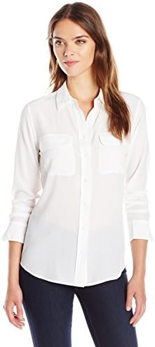 EquipmentWomen's Slim Signature Blouse, Bright White, XS