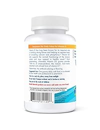 Nordic Naturals Vitamina D3 Plus K2 Gummies
