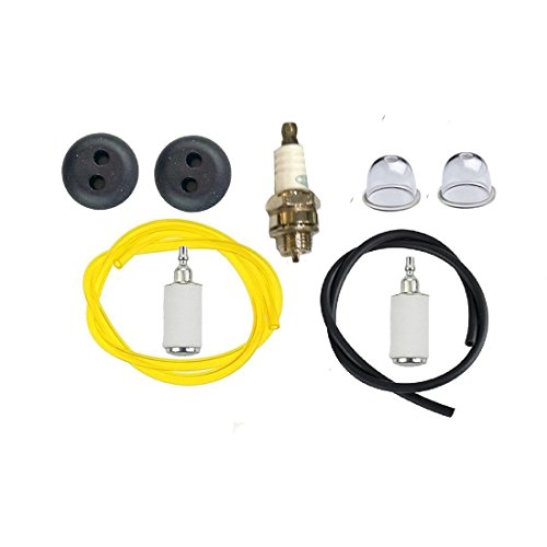 HQparts Fuel Tank Gas Grommet Repower Tune-Up Kit for Earthquake E43 E43CE E43WC Auger MC43 MC43E MC43CE MC43ECE MC43RCE Tiller MD43 WE43 WE43E WE43CE Edger