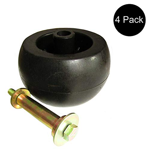 FOUR (4) Deck Wheel / Roller Kit for Kubota Exmark Toro 103-7263 103-4051 103-3168