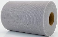 Tulle Fabric Roll | 6” by 100 Yards | Polyester