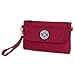TianHengYi Womens Multi-purpose Nylon Wristlet Handbag Clutch Purse Cellphone Bag with Shoulder Strap