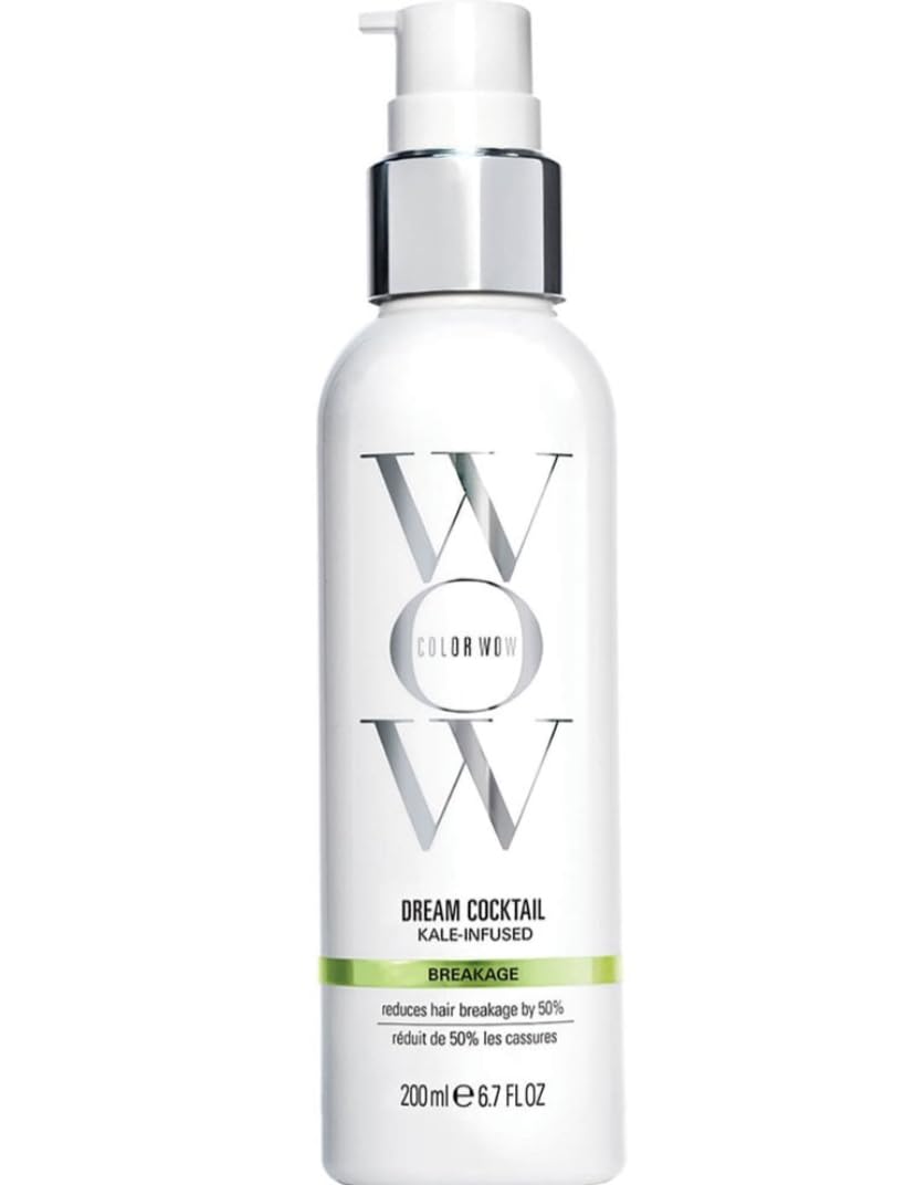 Tudor WOW Dream Cocktail Kale Infused 50% Stronger Hair in a Single Use, Clinically Proven to Reduce Breakage by 50%, Powerful Heat Protectant, Helps Repair Split Ends