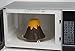 KItchen Gizmo, Eruption Disruption Microwave Cleaner - Clean In Minutes With This Fun, Erupting Volcano. (Brown)