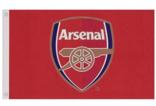 Arsenal fc flag cc - approx. 3  x 5  large team crest