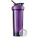BlenderBottle Shaker Bottle Pro Series Perfect for Protein Shakes and Pre Workout, 32-Ounce, Plum
