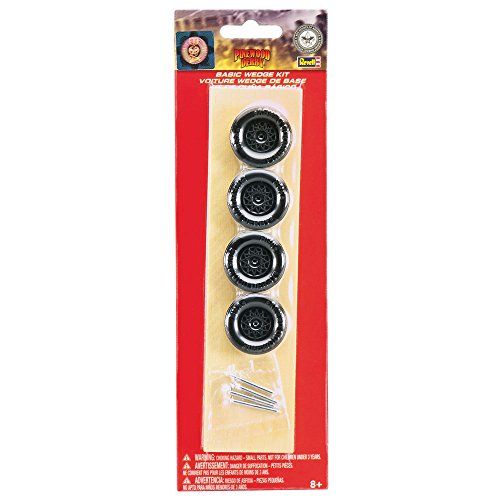 Revell Pinewood Derby Basic Wedge Kit w/ wheels RMXY8660 Pricepulse