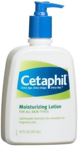 Cetaphil Cetaphil Fragrance Free Moisturizing Lotion, 16-Ounce Bottles (Pack of 2)
