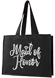 Maid Of Honor Tote Bag - Giant 18" x 14" Bridal