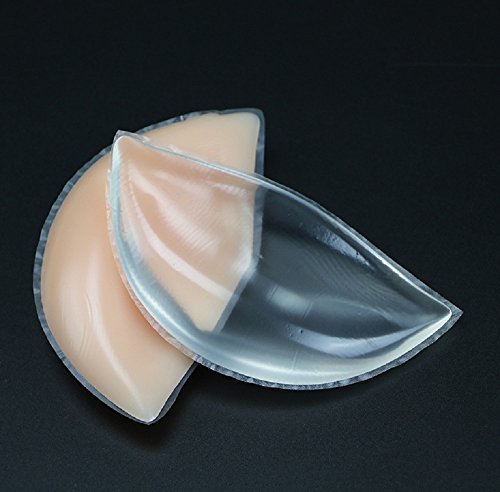 Silicone Breast Inserts - Waterproof Enhancers Bra Inserts A to C Cup for Swimsuits & Bikini - Thumbnail 3