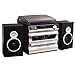 Trexonic 3-Speed Turntable with CD Player, Double Cassette Player, Bluetooth, FM Radio & USB/SD Recordingthumb 1