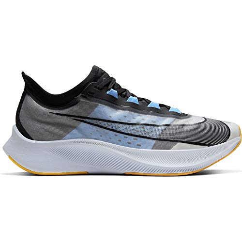 Nike Zoom Fly 3 Men's Running Shoe White/Black-University Blue-Laser Orange Size 12.5