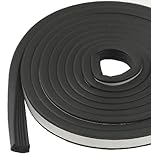 M-D Building Products 1033 M-D 0 All Profile Weather-Strip Tape, 10 Ft L X 19/32 in W 5/16 in T, Epdm Rubber, Black