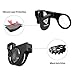 Updated VeeR Mini VR Goggles - Foldable Virtual Reality 3D Viewer Glasses with HD Lens for Android and iOS Smartphones, Black
