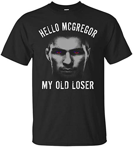 TTNEWTTX Hello McGregor, My Old Loser - Khabib Nurmagomedov T Shirt Halloween for Men, Women and Youth