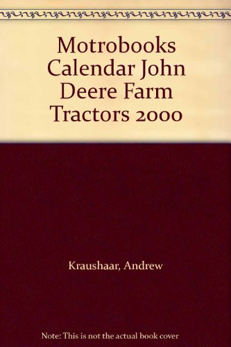Motrobooks Calendar John Deere Farm Tractors 2000