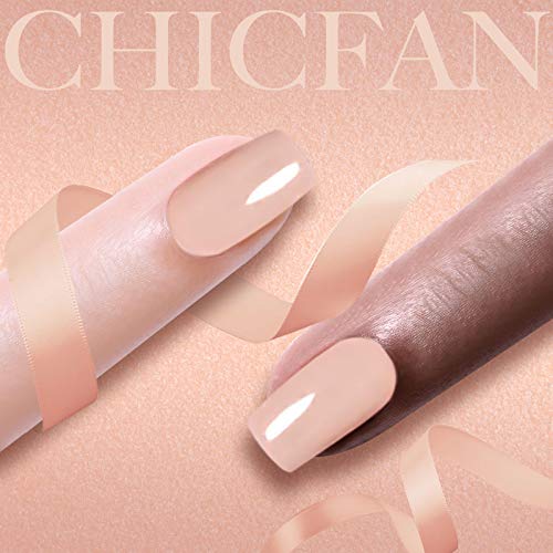 CHICFAN Nude Acrylic Powder for Nail Extension & Encapsulation - 4.23 oz/Gift Box