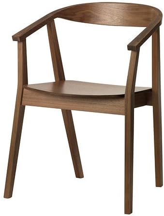 IKEA STOCKHOLM -Stuhl Nussbaum furniert: Amazon.de: Küche ...