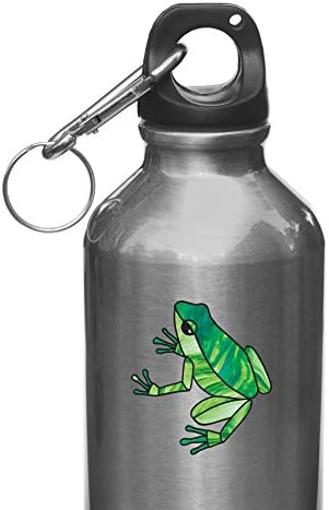 Dart Frog Stained Glass Style - Vinyl Decal for Water Bottle | Thermos | Cup | Flask - Copyright © 2016 Yadda-Yadda Design Co. (2"w x 2"h) (COLOR CHOICES)