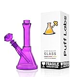 Labs Glass Water Device Ong Beaker 8.5 inch Purple
