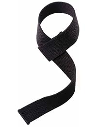 Negro algodón correas