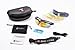 WOLFBIKE POLARIZE Sports Cycling Sunglasses with 5 Set Interchangeable Lenses Black Frame