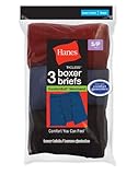 Hanes Boys ComfortSoft Dyed Boxer Briefs 3 Pack