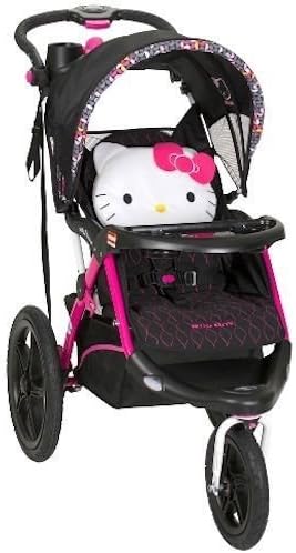 Love kid Baby Trend Calypso Jogger - Hello Kitty Pin Wheel Jogging stroller NEW