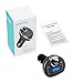 KeeKit Bluetooth FM Transmitter for Car, Wireless FM Radio Adapter Car Kit, Universal Car Charger with Dual USB Charging Ports, Hands-Free Calling, U Disk/TF Card Support, MP3 Music Player