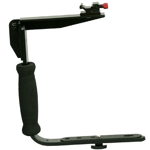 ePhoto WSA605 Camera Flash Flip Bracket with Handle For Most Speedlights