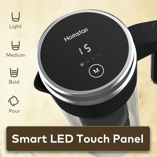 Cold Brew Maker, Electric Cold Brew Coffee Maker, Ice Coffee Makers Cold Brew in 15 Minutes with