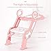 KIDPAR Potty Training Seat for Kids,Adjustable Toddler Toilet Potty Chair with Sturdy Non-Slip Step Stool Ladder, Comfortable Handles and Splash Guard, Easy to Assemble Toilet Seat for Boys and Girls